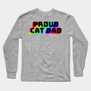 Proud Cat Dad Long Sleeve T-Shirt